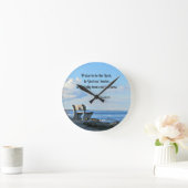 Psalm 68:19 Pereer aan de Heer, aan God... Ronde Klok (Huis)