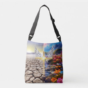 Psalm 68 crossbody tas