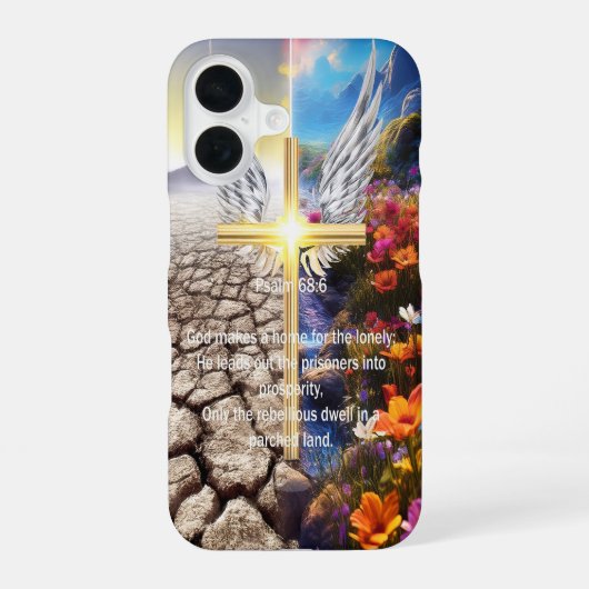 Psalm 68 iPhone 16 hoesje (Achterkant)
