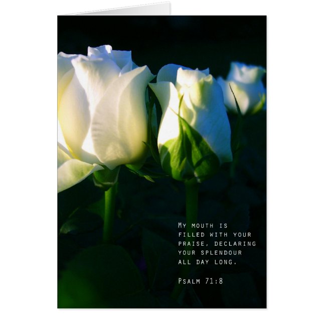 Psalm 71:8 (Voorkant)