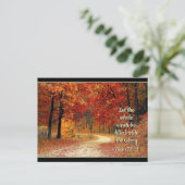 Psalm 72:19 Laat de aarde gevuld worden met zijn g Briefkaart (Staand voorkant)