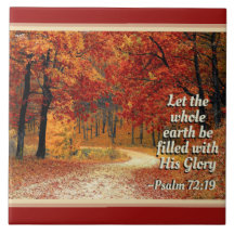 Psalm 72:19 Laat de aarde gevuld worden met zijn g