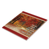 Psalm 72:19 Laat de aarde gevuld worden met zijn g Tegeltje (Zijkant)