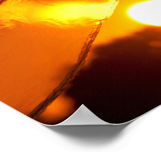 Psalm 72:19 Laat de aarde gevuld zijn met Zijne gl Poster (Hoek)