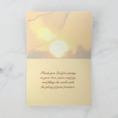 Psalm 72:19 Laat de aarde worden gearchiveerd met Bedankkaart (Binnen)