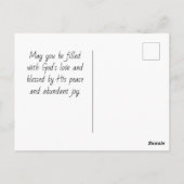 Psalm 72:19 Laat de aarde worden gearchiveerd met  Briefkaart (Achterkant)