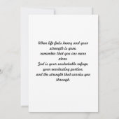 Psalm 73:26 Aanmoediging Kaart (Achterkant)