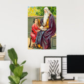 Psalm 78:1-7 Onderwijzen van kinderen poster Gods  (Thuiskantoor)