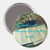 Psalm 7:10 magneet (Voorkant / Achterkant)