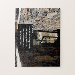 Psalm 7:1 God is mijn toevlucht Bijbelvers Legpuzzel