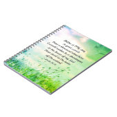 Psalm 84:10 beter is ÉÉN dag in uw Bijbel van de R Notitieboek (Linkerzijde)