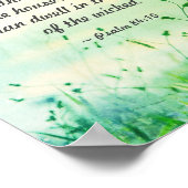 Psalm 84:10 beter is ÉÉN dag in uw Bijbel van de R Poster (Hoek)