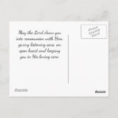 Psalm 84:2 Rechtbanken van de Heere Schrift, Pier Briefkaart (Achterkant)