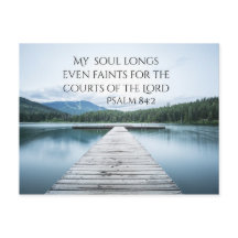 Psalm 84:2 Rechtbanken van de Heere Schrift, Pier