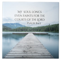 Psalm 84:2 Rechtbanken van de Heere Schrift, Pier