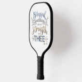Psalm 84:5 - Blessed is the Man Pickleball Paddle (Links)