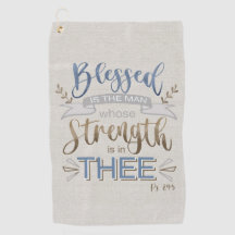 Psalm 84:5 - Gezegeld is het Man