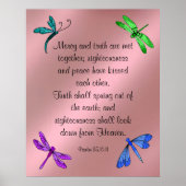 psalm 85:10-11 poster (Voorkant)