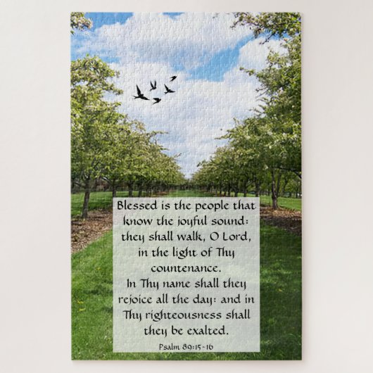 psalm 89:15-16 legpuzzel (Verticaal)
