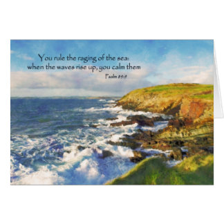 Psalm 89:9 Kliffen bij Galley Head, Cork Ierland