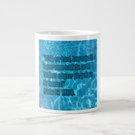 Psalm 8:1 WEBU Mug Grote Koffiekop