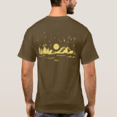 Psalm 8:4 What is Man Starry Sky T-shirt (Achterkant)