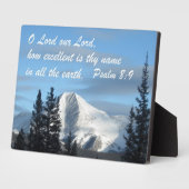 psalm 8:9 fotoplaat (Zijkant)