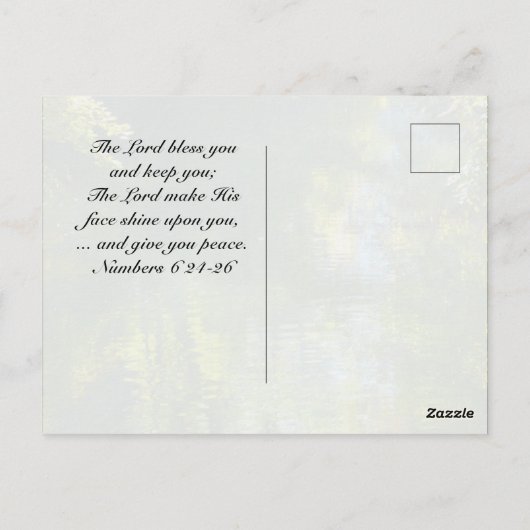 Psalm 8:9O Lord, Hoe Majestic is Jouw naam Briefkaart (Achterkant)