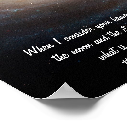 psalm 8 poster (Hoek)