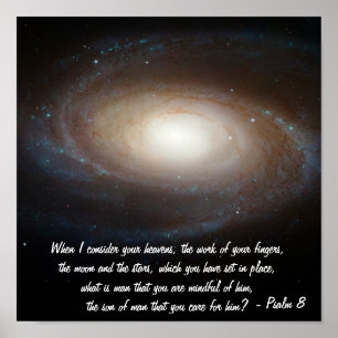 psalm 8 poster