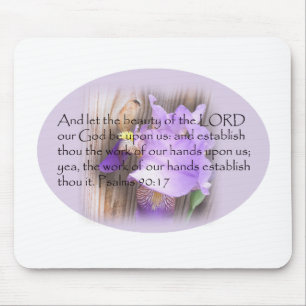 Psalm 90:17 KJV Bijbelvers Muismat