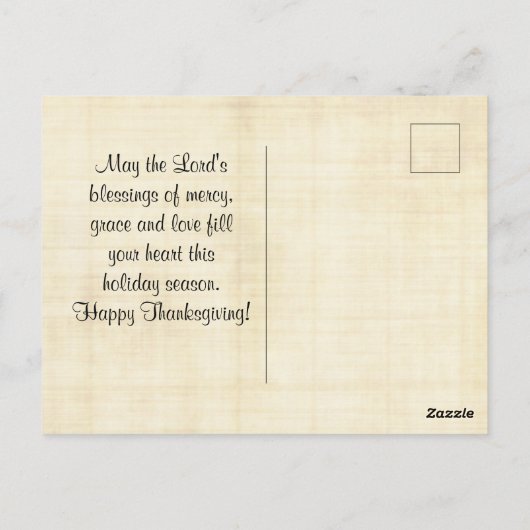 PSALM 90:17 Verlichtingen van de Heer op ons geric Briefkaart (Achterkant)