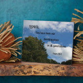 Psalm 90:1 Heer, je bent onze woning... Fotoplaat (Zijkant)