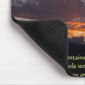 Psalm 90:2 Sierra Sunset Mousepad Muismat (Hoek)