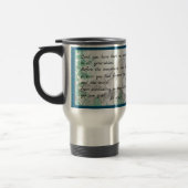 Psalm 90 Waterverf Mountain Travel Mug Reisbeker (Links)