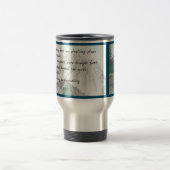 Psalm 90 Waterverf Mountain Travel Mug Reisbeker (Center)