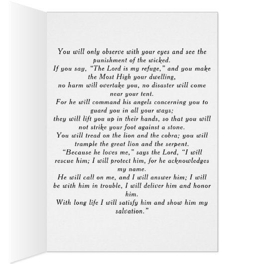 psalm 91 (Binnen (Rechts))