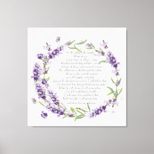 Psalm 91: 11-16 canvasafdruk canvas afdruk