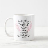 Psalm 91:11 Bijbelscript Verse Angels Guard Koffiemok (Links)