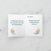 Psalm 91:11 Bijbelversen over verzegelingen Feestdagen Kaart (Binnen)