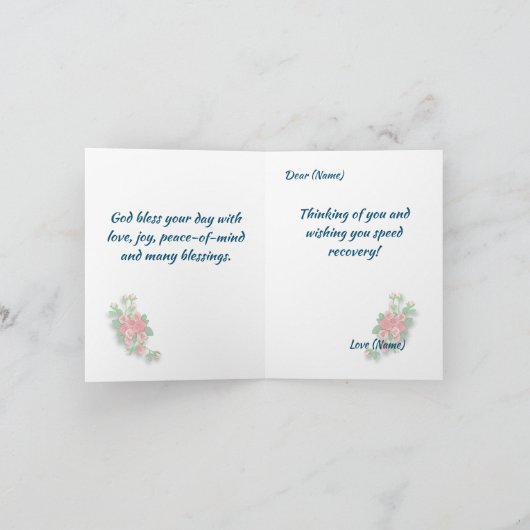 Psalm 91:11 Bijbelversen over verzegelingen Feestdagen Kaart (Binnen)