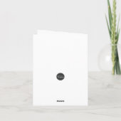 Psalm 91:11 Giraffe 2e verjaardag Kaart (Achterkant)