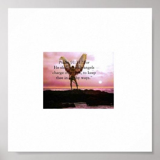 Psalm 91:11... poster (Voorkant)