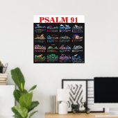 Psalm 91:1-16 poster (Thuiskantoor)