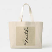 psalm 91:1-2 grote tote bag (Achterkant)