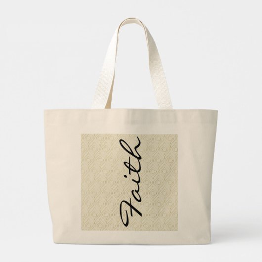psalm 91:1-2 grote tote bag (Achterkant)