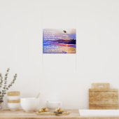 Psalm 91:1-2 Hij die in de geheime plaats dwelleth Poster (Keuken)