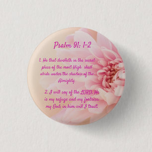 psalm 91:1-2 ronde button 3,2 cm