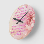 Psalm 91:1-2 ronde klok (Hoek)