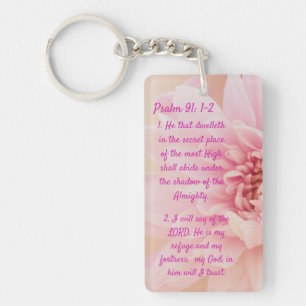 psalm 91:1-2 sleutelhanger